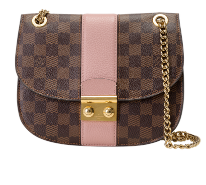 Wight, &pound;950, Handbags, Pink, Canvas/Leather, Front view